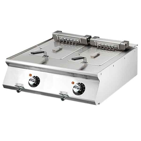 Electric fryer, top version, capacity 2x 10 litres