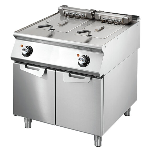 Friteuse électrique, capacité 2x 15 litres