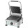 Kontaktgrill mit 1 Gusseisenplatte, gerillt/gerillt, 230x240 mm