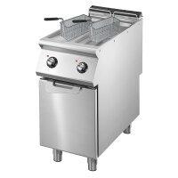 Friteuse électrique, capacité 2x 8 litres