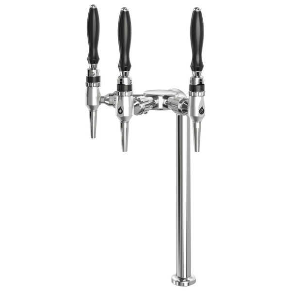 Columna dispensadora manual para Q3TBGB, 3 grifos