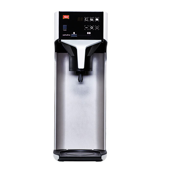 Percolateur café pour les pots à vide avec et approvisionnement en eau douce