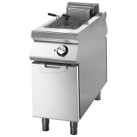 Friteuse électrique  8+8 litres sur coffre avec...