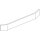 Snap-on front plinth for external corner, 90°