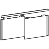Doors kit for open cupboard, 1200 mm