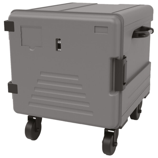 Caja térmica calefactada sobre ruedas, 7x GN 2/1 h=65 mm