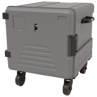Thermobox beheizt auf Rädern, 7x GN 2/1 h=65 mm