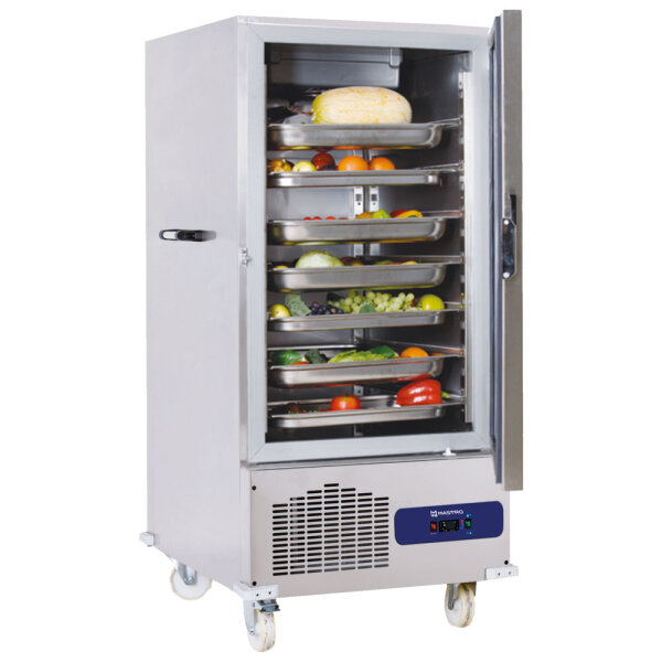 freezer cabinet for trays on castors, 12x GN 2/1, -18°/-20 °C
