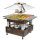 Bainmarie-Buffet, Inselmodell, 4x GN 1/1 H=150 mm, Haube nicht absenkbar