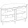 Elemento angolo interno 90°, 1630x800 mm