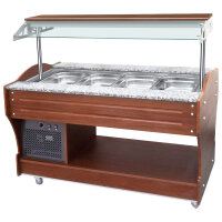 kaltes Buffet mit statischer Kühlung, Inselmodell,...