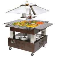 kaltes Buffet mit statischer Kühlung, Inselmodell,...