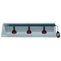 infrared lamps with stainless steel frame for...