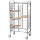 Transportwagen für Tabletts mit Seitenverkleidung, 20x 530x600 mm, H=125 mm