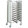 Carro para bandejas GN con paneles laterales, 20x GN 1/1, h=120 mm