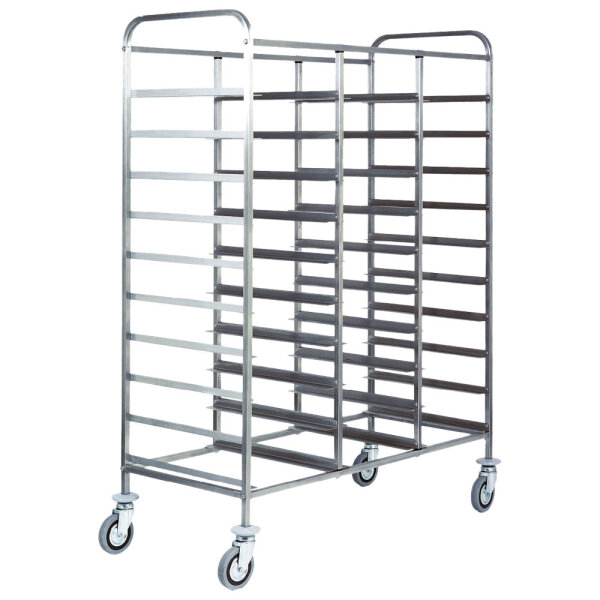 Carro para bandejas GN, 30x GN 1/1, h=120 mm