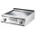 Electric griddle, top version, smooth chromed plate