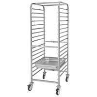 Transportwagen für GN-Behälter, 17x GN 2/1 H=65 mm