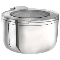 Chafing dish redondo para sopas, 5,7 litros