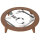 Support pour chafing dish rond (aspect bois)