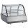 Cold countertop showcase 2x GN 1/1 with sliding doors, +2°/+10°C, l=750 mm