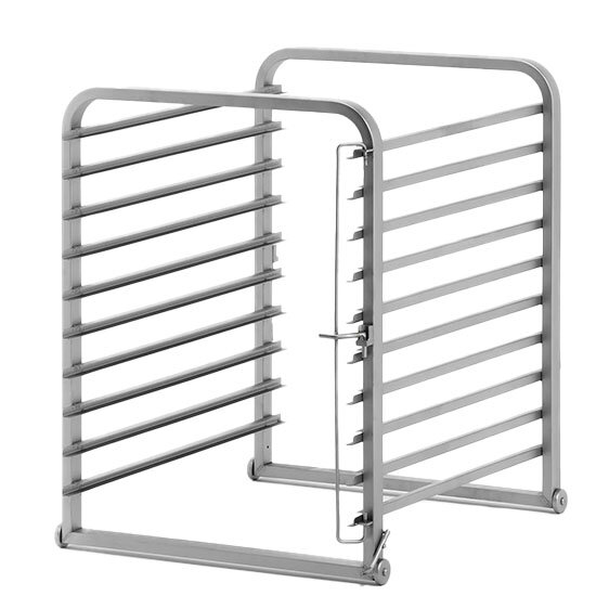 trays holder for trolley, 10x GN 1/1