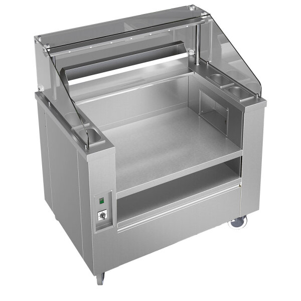 Stations de Show Cooking 1115 mm avec aspiration intégrée