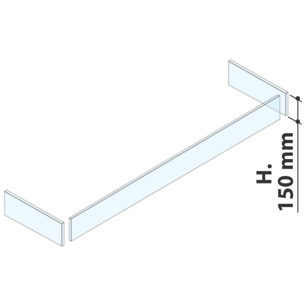 Perimeter closing glass kit