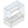 Vitrina refrigerada de parede 2 níveis sobre tanque refrigerado ventilado, a distância, 2x GN 1/1