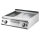 Fry-top gas versione top, 1/3 rigata e 2/3 piastra liscia