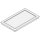 Piano refrigerato statico con canalina, refrigerazione remota, 2x GN 1/1