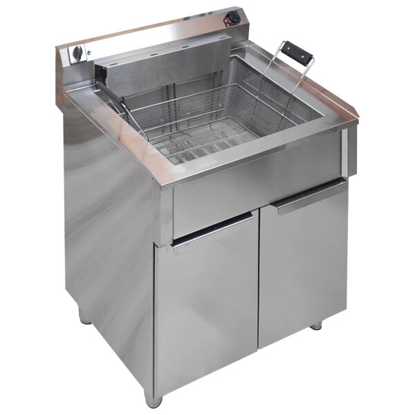 Electric fryer for pastry on closed cabinet, 35 litres