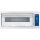 Horno eléctrico panadería para 2 bandejas 60x40 cm h=27 cm con vapor, control digital