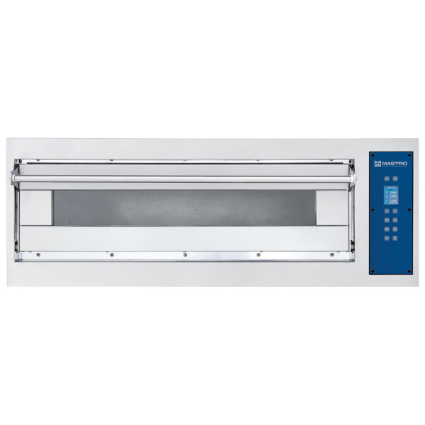 Forno panetteria elettrico da 2x 60x40 cm h=17,5 cm con umdificatore, controllo digitale