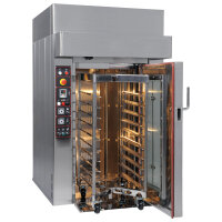 Electric rotary oven for trolleys 10x 600x400 mm with...