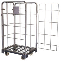 Gitterwagen 570x685x1300 mm mit 2 Türen