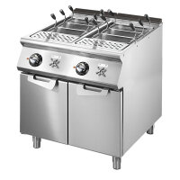 Cuocipasta elettrico, 2 vasche GN 1/1, capacità 2x...