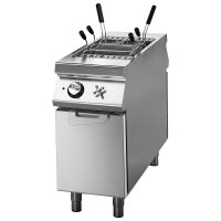 Cuocipasta elettrico su vano con porte da 1 vasca GN 1/1...