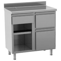 Mesa de cafetera 1000x600 mm con cajón,...