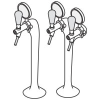 Schanksäule, einfach