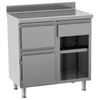 Kaffeemaschinentheke 1000x600 mm mit Schublade,...
