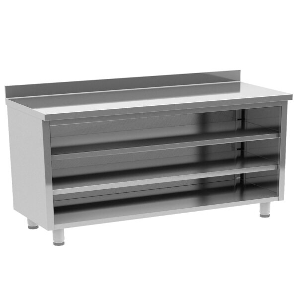 Rückbuffet mit 2 Zwischenböden, 2500x600 mm