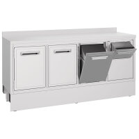 Kaffeemaschinentheke 1950x700 mm mit Kaffeesatzschublade,...