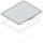 Plexiglass lid for ice well, 600x365 mm