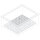 Perforated false bottom for ice well, 400x465 mm