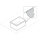 Insulated ice well, to be welded, 600x365 mm