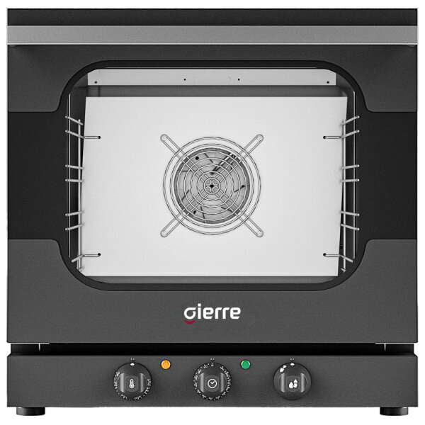 Forno de convecção elétrico mecánico com humidificador, 4x 432x342 mm